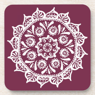 Mulberry Mandala Coaster