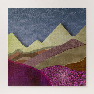 Mulberry Mountains Jigsaw Puzzle