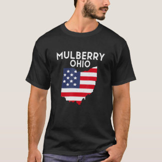 Mulberry Ohio USA State America Travel Ohioan T-Shirt