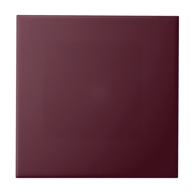 Mulberry Purple Solid Color Tile (Front)