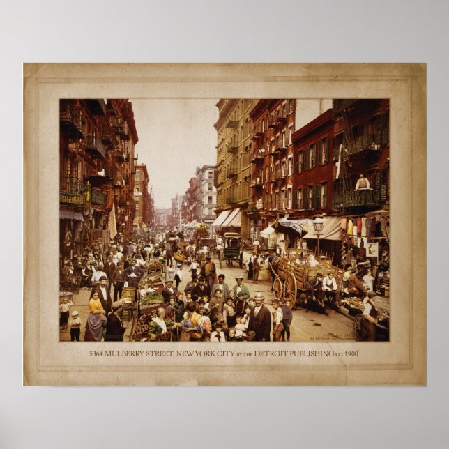 MULBERRY STREET, NYC POSTER (Front)
