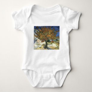 Mulberry Tree by van Gogh Baby Bodysuit