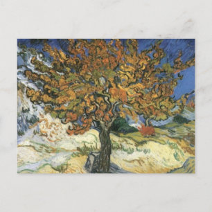 Mulberry Tree by van Gogh Holiday Postcard