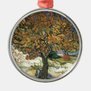 Mulberry Tree by van Gogh Metal Tree Decoration