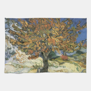 Mulberry Tree by van Gogh Tea Towel