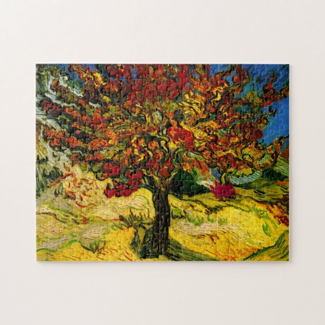 Mulberry Tree Van Gogh Fine Art Jigsaw Puzzle (Horizontal)