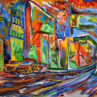 Mulder & Scully Synesthesia Painting Playing Cards