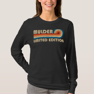 MULDER Surname Retro Vintage 80s 90s Birthday Reun T-Shirt