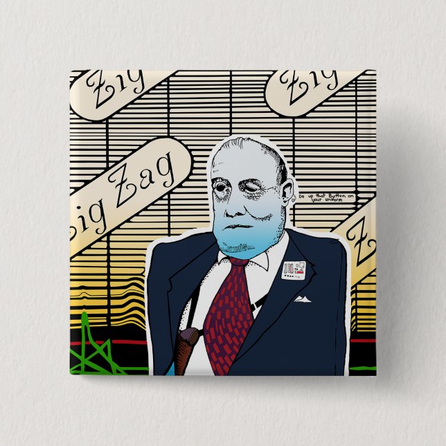 Muldoon Years 15 Cm Square Badge (Front)