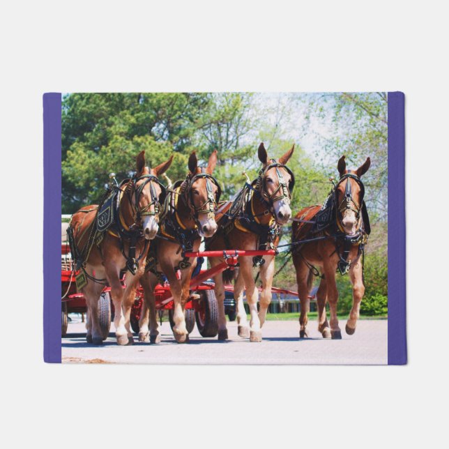 mule days doormat (Front)