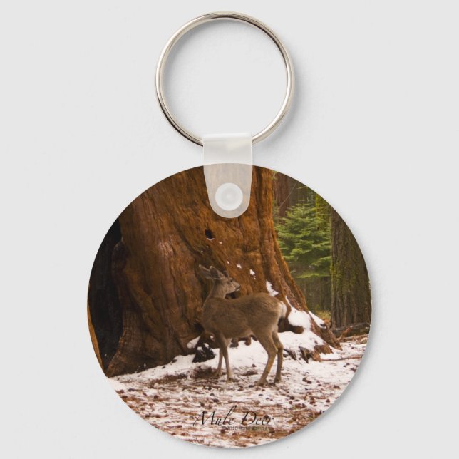 Mule Deer Key Chain (Front)