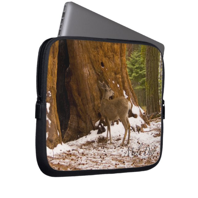Mule Deer Laptop Sleeve (Front Right)