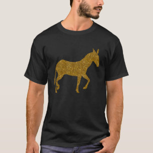 Mule For Women Girl Donkey Horse Hybrid T-Shirt
