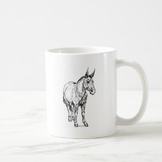 Mule Simple Sketch Coffee Mug
