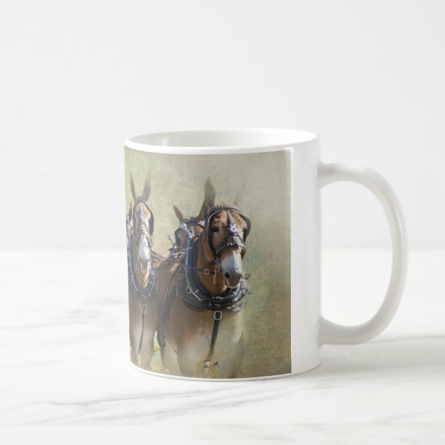 Mule Train Coffee Mug (Right)