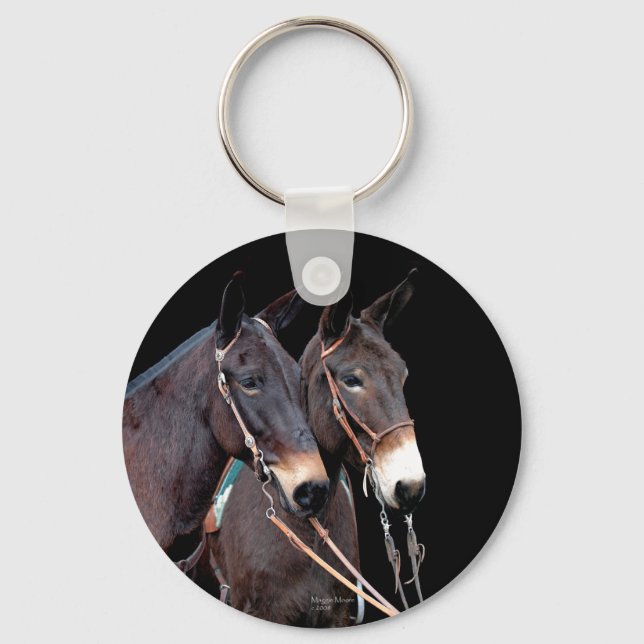 Mule Twosome Key Ring (Front)