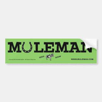 MULEMAN Bumper Sticker