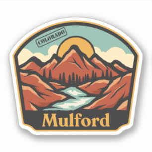 Mulford, Colorado Sticker