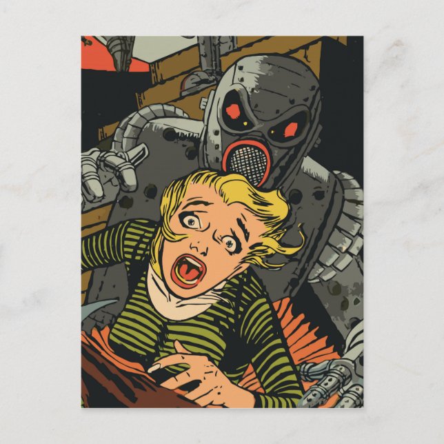 Mulher em fuga postcard (Front)