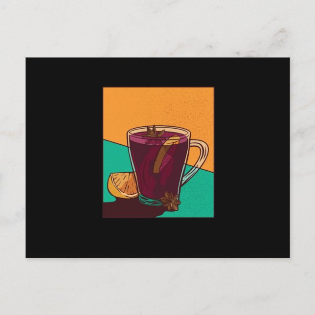 Mulled wine postcard (Front)