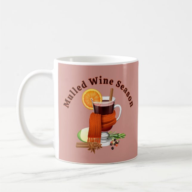 Mulled Wine Season Coffee Mug (Left)