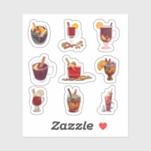 Mulled Wine Stickers