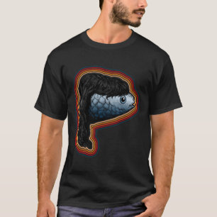 Mullet Fish With Mullet Funny Fishing  T-Shirt