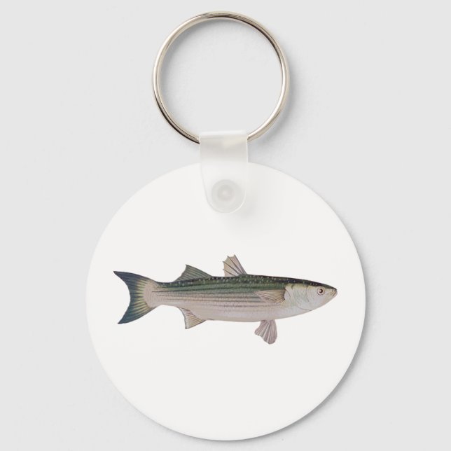 Mullet Logo Key Ring (Front)