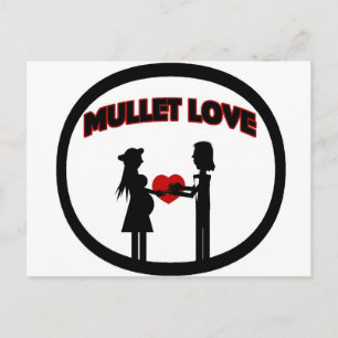 Mullet Love Postcard