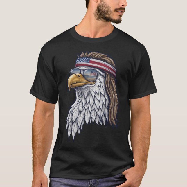 Mullet of Freedom  T-Shirt (Front)