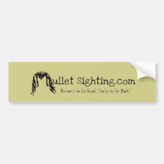 Mullet Sighting (.com) Bumper Sticker