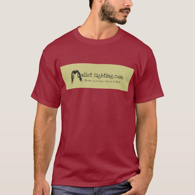 Mullet Sighting.com T-Shirt (Front)