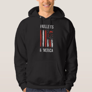 Mullets & 'merica American Flag Hoodie