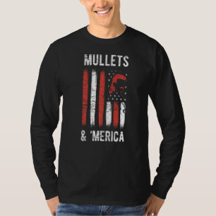 Mullets & 'merica American Flag T-Shirt