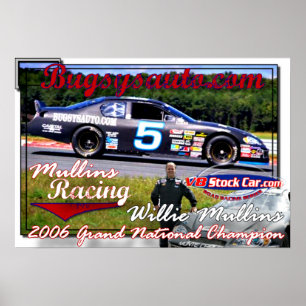 Mullins racing poster