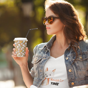 Multcolor Fox Cartoon Paper Cups