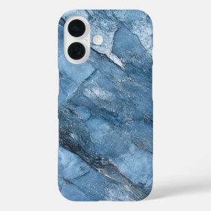 Multi Blue Granite iPhone 16 Case