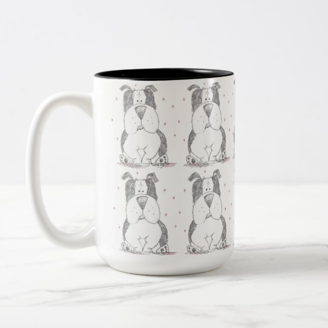 Multi Bulldog mug (Left)