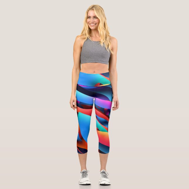 MULTI CAPRI LEGGINGS (Front)