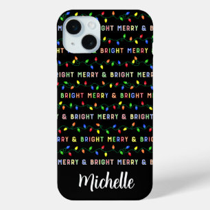 Multi Christmas Lights iPhone 15 Mini Case