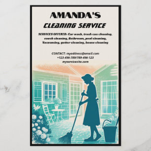 Multi Cleaning Service Flyer