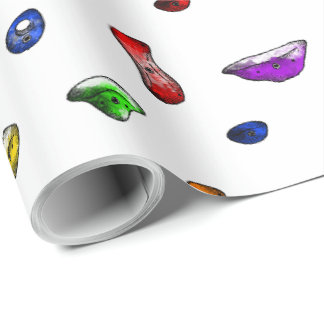 Multi Climbing Holds Wrapping Paper