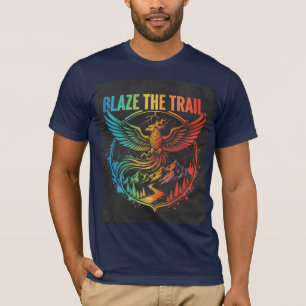 Multi-Color Blaze the Trail Mountain & Phoenix G T-Shirt