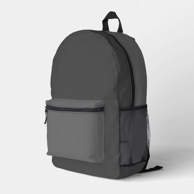 Multi-Color Grey Backpack (Back Corner Right)