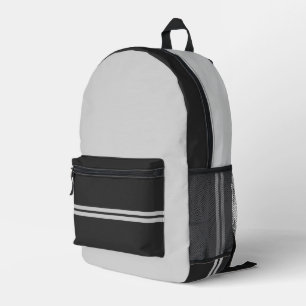 Multi-Color Grey Backpack