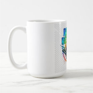 Multi-Color V8 Engine Rev Up Resolve Graphic Coffee Mug