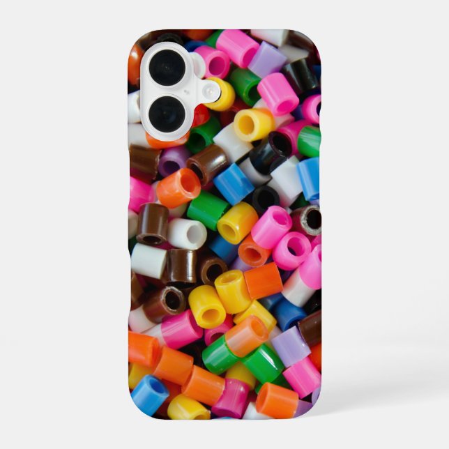 Multi Colored Beads pattern iPhone  Case (Back)
