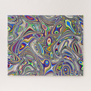 Multi Colour Abstract 2, 2018 (photo)   SVP Images Jigsaw Puzzle
