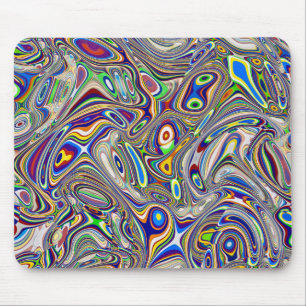 Multi Colour Abstract 2, 2018 (photo) SVP Images Mouse Pad