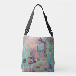 Multi-Colour Abstract Design Tote Bag